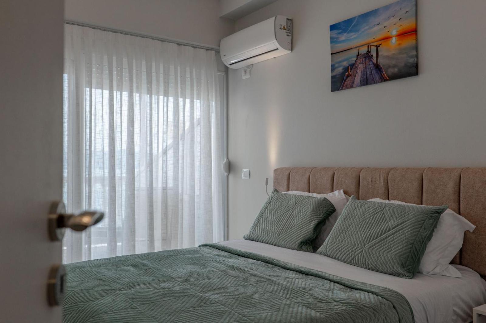 Esel Apartments Sarande Bagian luar foto